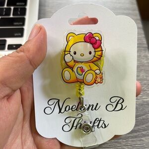 Cute Hello Kitty Badge Reel